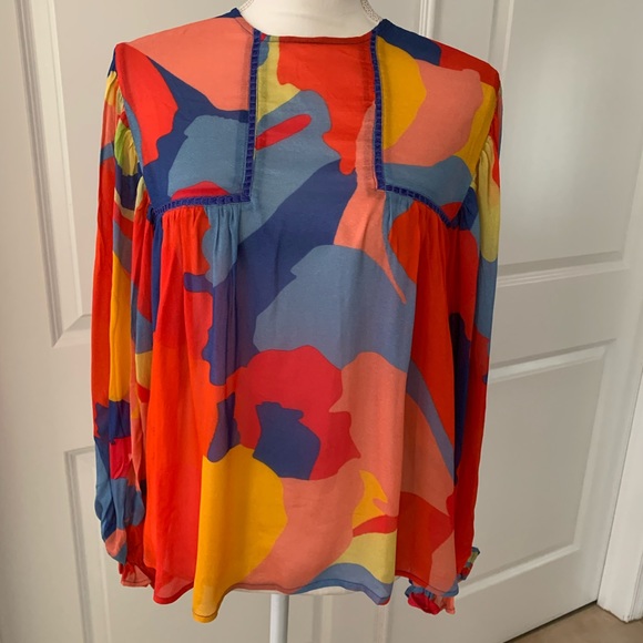 Anthropologie Miranda Peasant Blouse - Picture 6 of 13